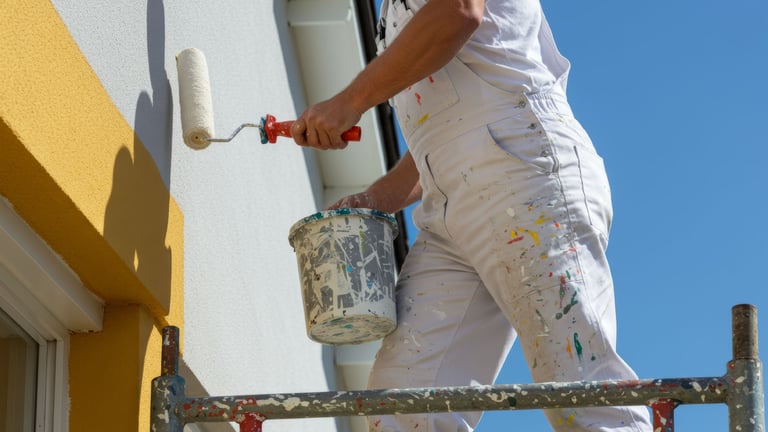 Pittura acrilica per facciate: alta copertura e protezione duratura